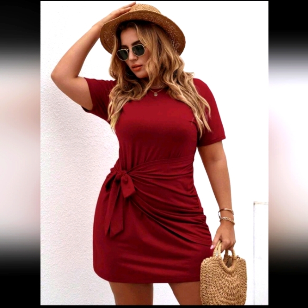 SHEIN wrap dress style